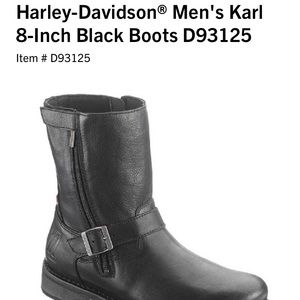 Harley Davidson Karl Leather Boots